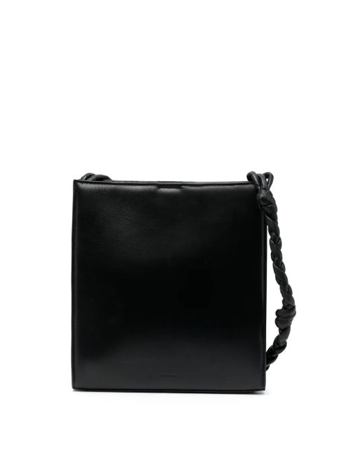 Jil Sander medium Tangle leather shoulder bag - Black - zdjęcie produktu nr 1