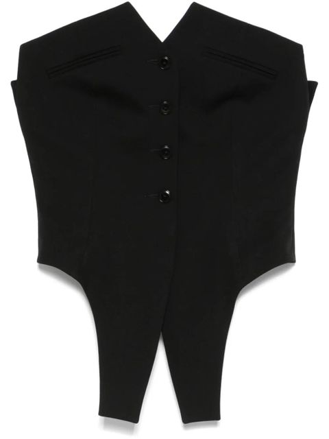 Alexander Wang deconstructed top - Black - zdjęcie produktu nr 1