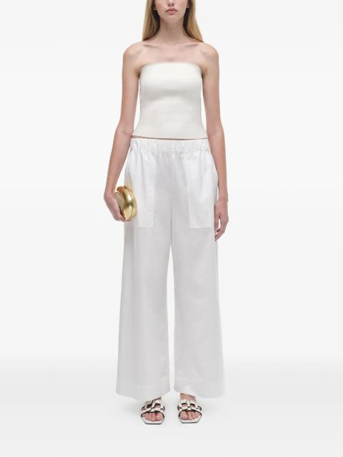 Simkhai Arden pockets trousers - White