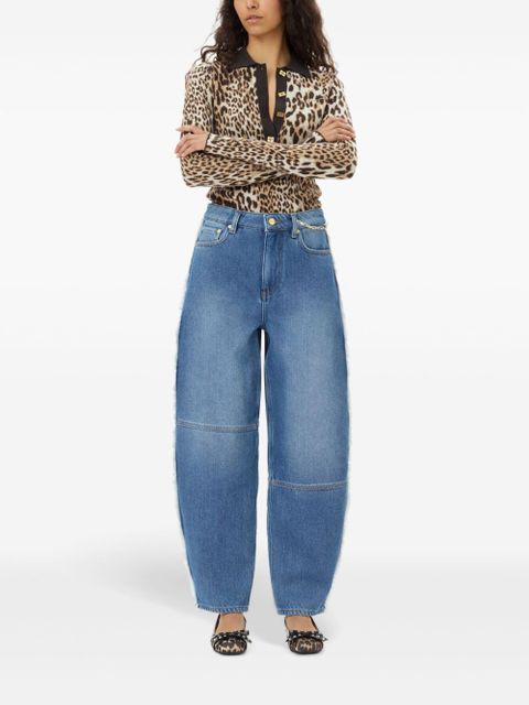 GANNI Heavy Stary jeans - Blue