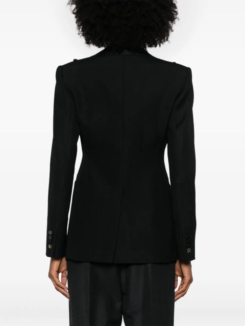 Max Mara tassel-detail blazer - Black