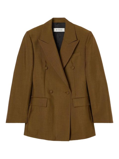 Róhe double-breasted blazer - Brown - zdjęcie produktu nr 1