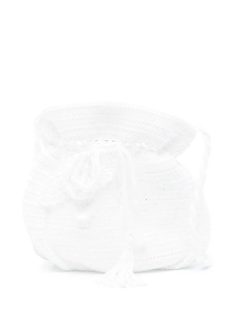 Blumarine crochet corss body bag - White - zdjęcie produktu nr 1