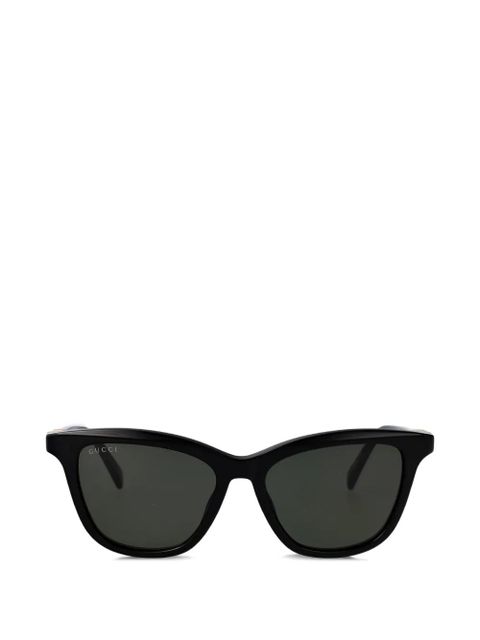 Gucci Eyewear cat-eye frame sunglasses - Black - zdjęcie produktu nr 1