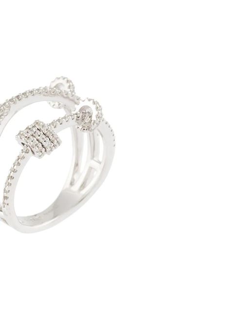 APM Monaco Triple hoop ring - Silver