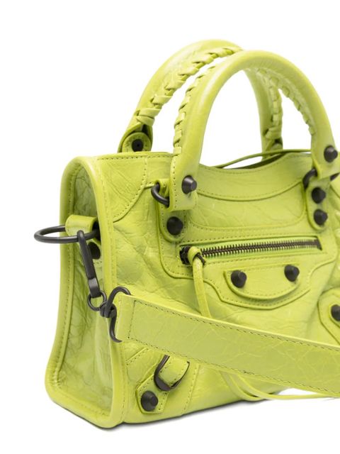 Balenciaga mini Le City tote bag - Green