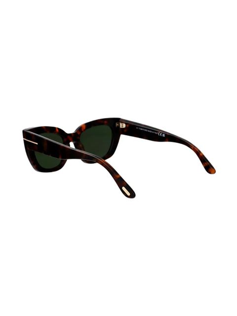 TOM FORD Eyewear rectangle-frame sunglasses - Brown
