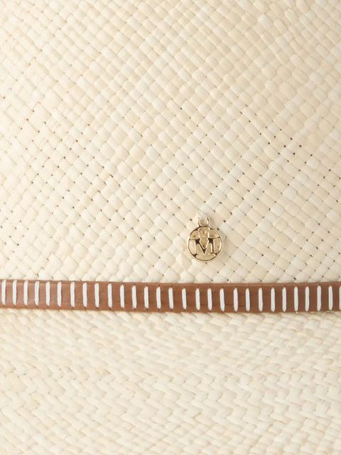 Maison Michel straw hat - Neutrals - zdjęcie produktu nr 2