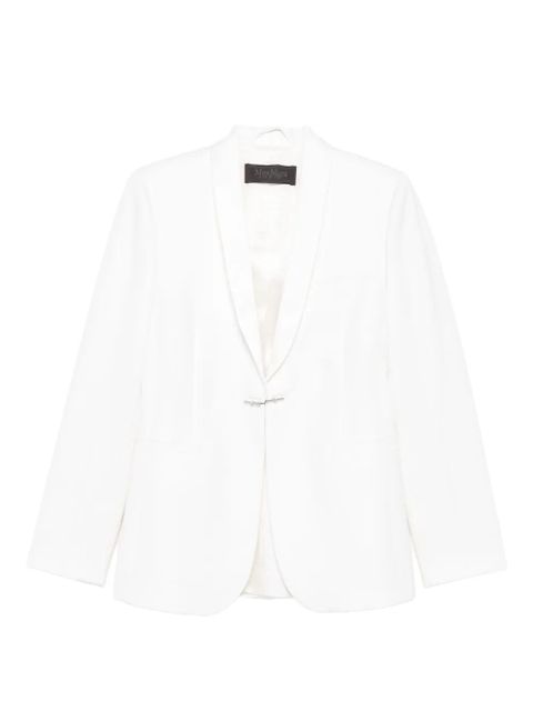 Max Mara shawl-collar blazer - White - zdjęcie produktu nr 1