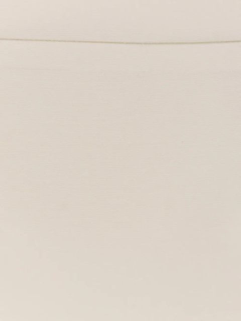 Max Mara back slit high-waisted skirt - Neutrals