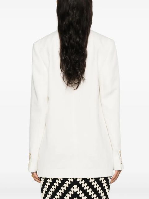 TOTEME notched-lapels single-breasted blazer - Neutrals