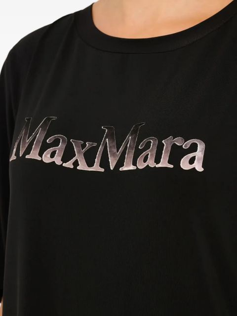 Max Mara Luna logo mini dress - Black