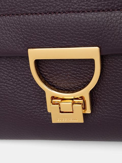 Coccinelle torebka skórzana Arlettis kolor fioletowy E1 MD5 19 03 01 - zdjęcie produktu nr 2