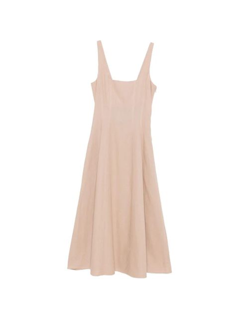TWINSET panelled midi dress - Neutrals - zdjęcie produktu nr 1