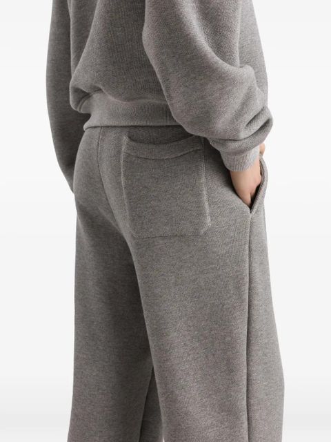 Dolce & Gabbana logo-patch track-pants - Grey