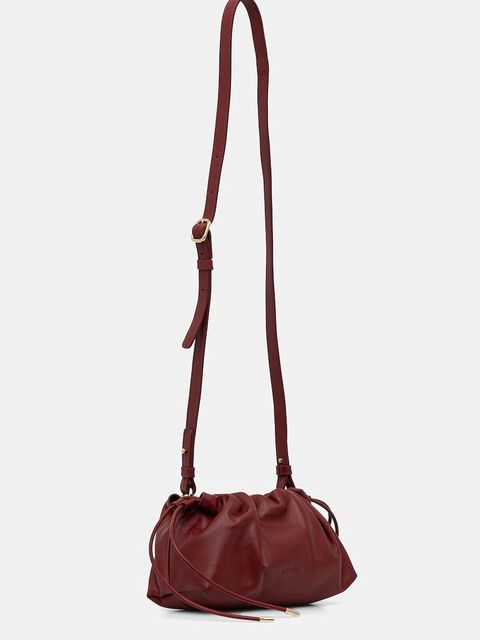 Marella torebka skórzana kolor czerwony 2523519037200