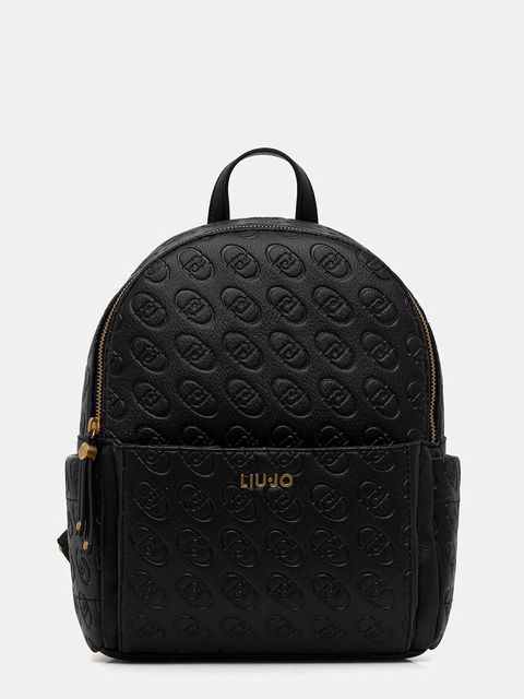 Liu Jo plecak damski kolor czarny mały gładki AF5333.E0778 - zdjęcie produktu nr 1