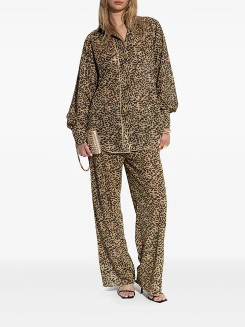 Oséree Leopard-print shirt - Brown - zdjęcie produktu nr 2