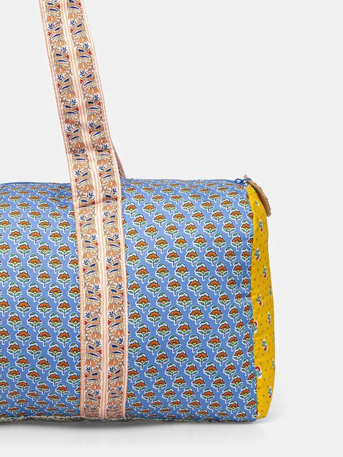 women'secret torba plażowa kolor niebieski 3062335