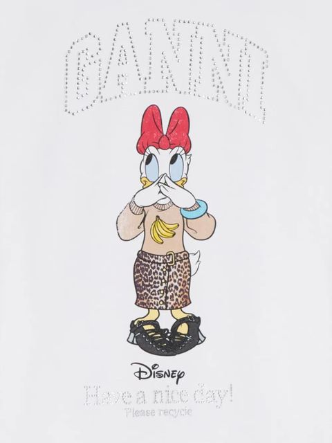 GANNI x Disney graphic T-shirt - White - zdjęcie produktu nr 2