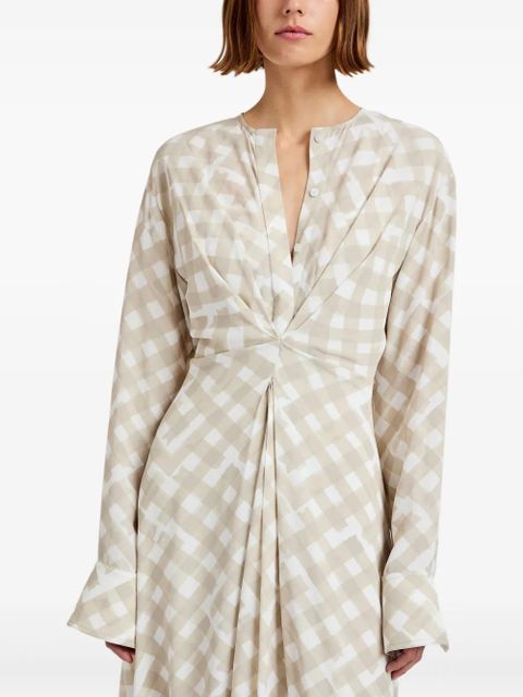 Proenza Schouler Keria midi dress - Neutrals