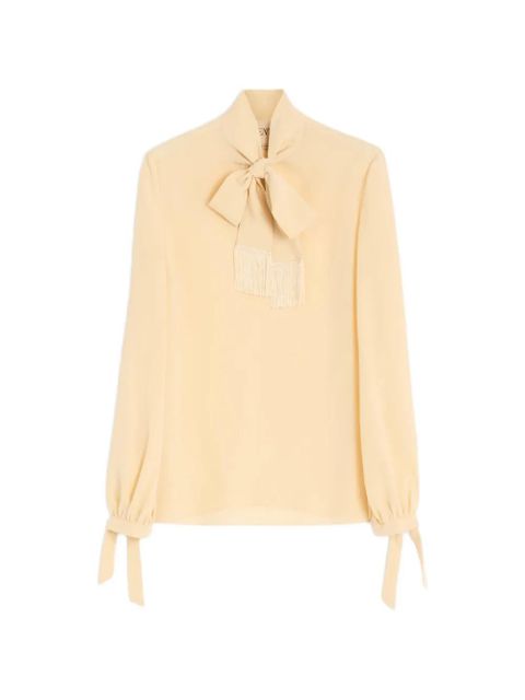 Valentino Garavani Crepe de Chine shirt - Neutrals - zdjęcie produktu nr 1