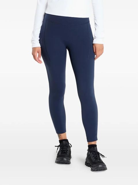 On Running logo performance leggings - Blue - zdjęcie produktu nr 1