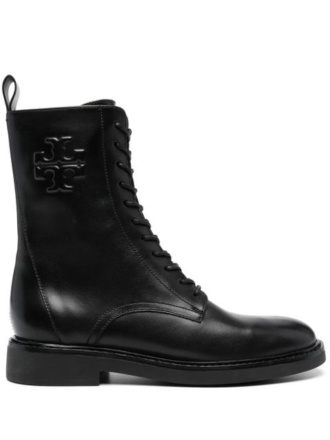 Tory Burch Double T combat boots - Black - zdjęcie produktu nr 1