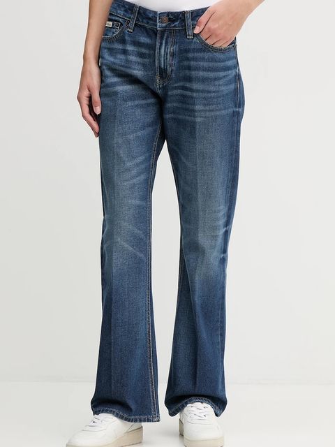Calvin Klein Jeans jeansy damskie medium waist LV147D734G - zdjęcie produktu nr 1