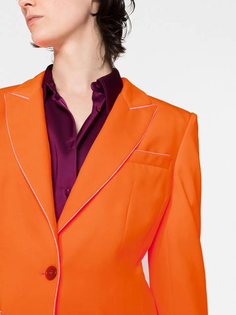 Vivienne Westwood multiple-pocket single-breasted blazer - Orange