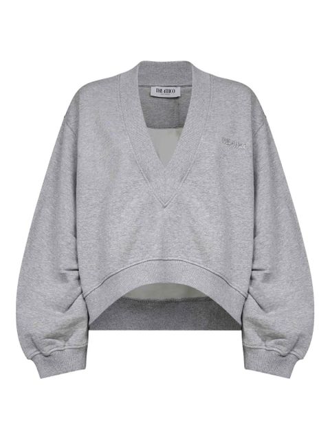 The Attico V-neck sweatshirt - Grey - zdjęcie produktu nr 1