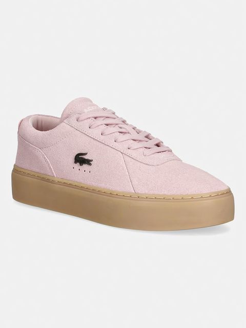Lacoste COURT SET sneakersy damskie zamszowe - zdjęcie produktu nr 1