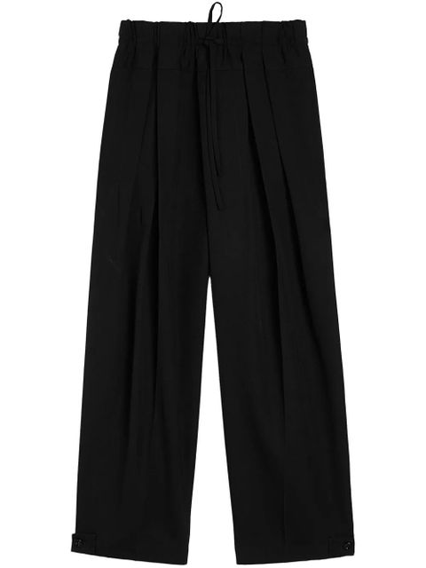 Jil Sander wool trousers - Black - zdjęcie produktu nr 1