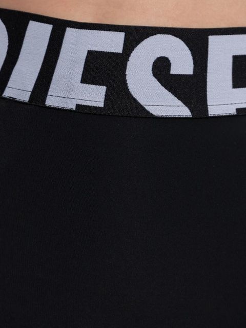 Diesel Adeline logo-waistband leggings - Black