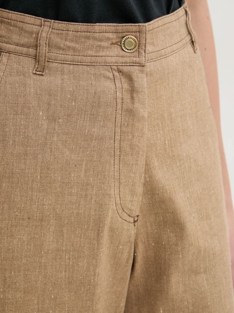 Sessun spodnie lniane