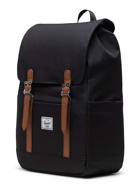 Herschel plecak Retreat™ Small kolor czarny duży gładki