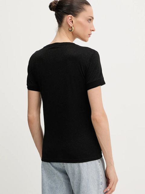 Patrizia Pepe t-shirt kolor czarny 8K0278 K128