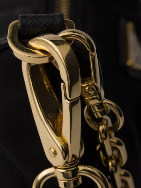 Prada mini Re-Edition quilted chain shoulder bag - Black