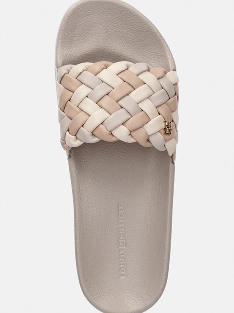 Tommy Hilfiger klapki TH CORNROW POOL SLIDE