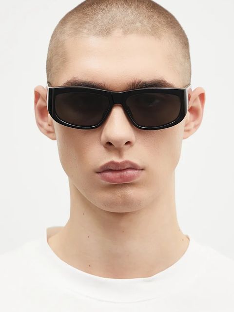 Jacquemus okulary przeciwsłoneczne PILOTA kolor czarny JAC2C1SUN