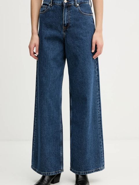 Tommy Hilfiger jeansy damskie kolor granatowy WW0WW47695 - zdjęcie produktu nr 1