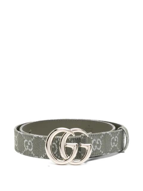 Gucci GG monogram canvas belt - Green - zdjęcie produktu nr 1