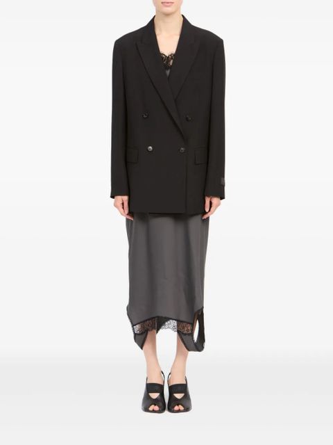 MM6 Maison Margiela double-breasted jacket - Black - zdjęcie produktu nr 2