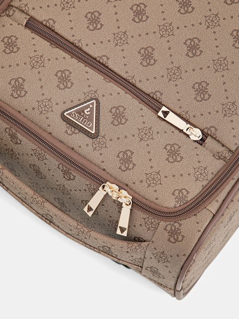 Guess walizka SILIA SMALL kolor beżowy TWGP98 90972