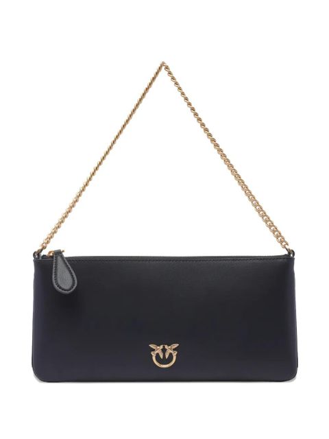 PINKO logo-appliqué shoulder bag - Black - zdjęcie produktu nr 1