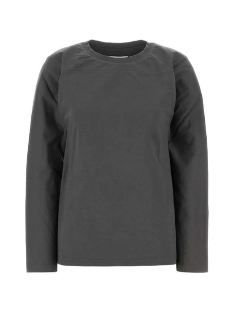 Jil Sander back hole t-shirt - Grey - zdjęcie produktu nr 1