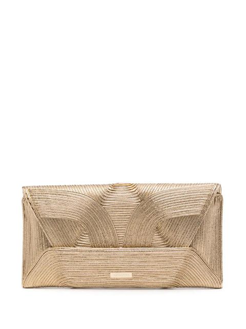 Aquazzura Vacanza clutch bag - Gold - zdjęcie produktu nr 1