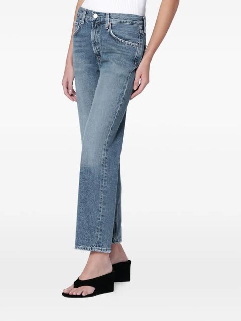 AGOLDE Valen frayed jeans - Blue