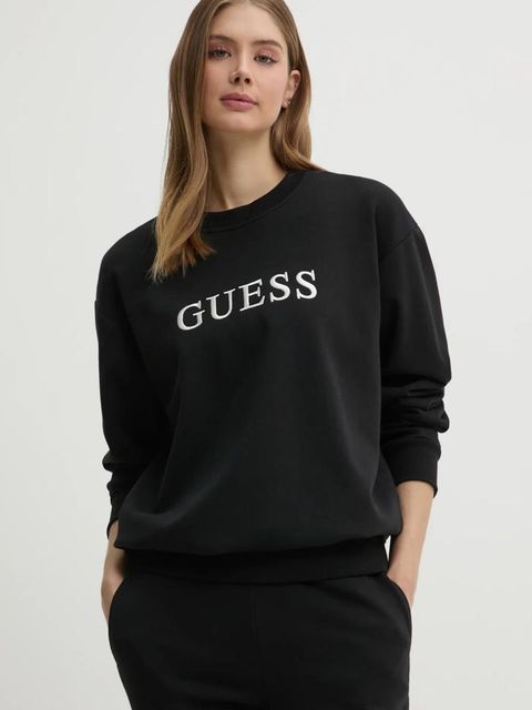Guess bluza SOFIA damska kolor czarny z aplikacją O5RQ03 KCO31 - zdjęcie produktu nr 1