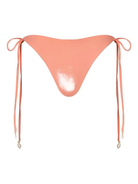 Johanna Ortiz Sagrado shell-detail bikini bottom - Pink - zdjęcie produktu nr 2